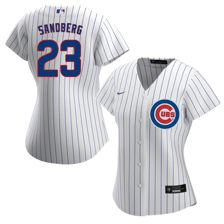 Nike Women #23 Ryne Sandberg Chicago Cubs Baseball Jerseys Sale-White